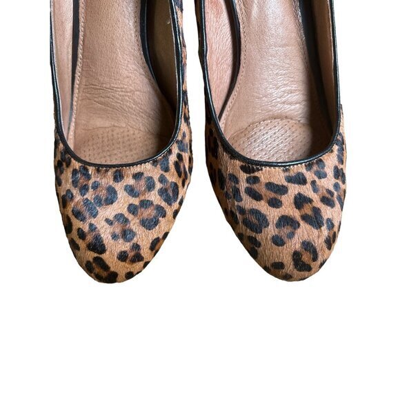 Corso Como Women's‎ High Heel Size 8 Leopard Print Calf Hair Pumps Shoes - Picture 9 of 10